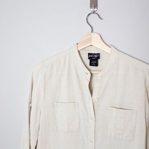 LAST DAY NO OFFERS - Lord & Taylor Linen Blouse